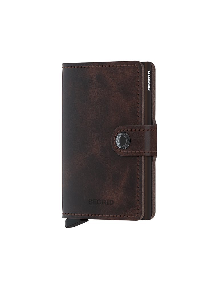 SECRID Geldbörse - Miniwallet Vintage chocolate braun