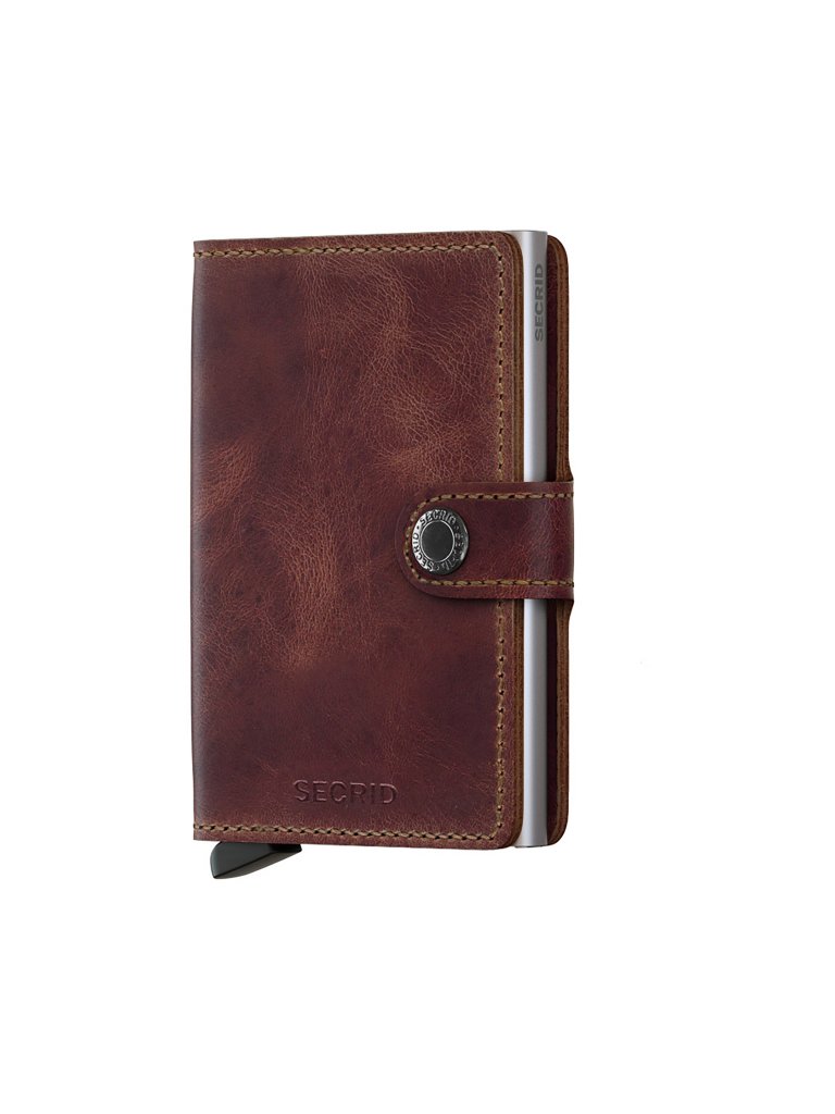 SECRID Geldbörse - Miniwallet Vintage brown braun