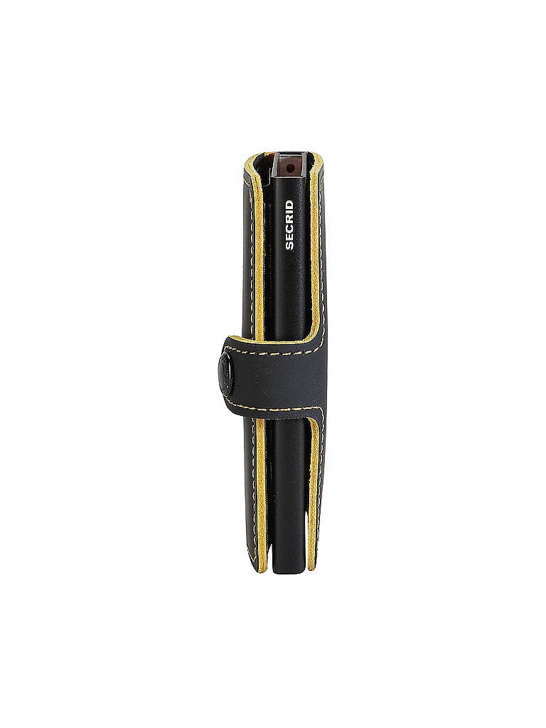 Secrid Miniwallet Matte MM-Black & Ochre