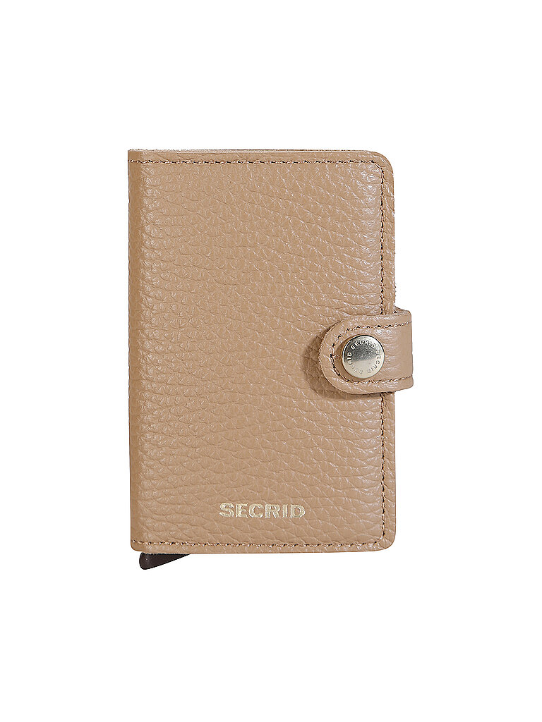 Geldbörse - Miniwallet Pebble cappuccino beige damen