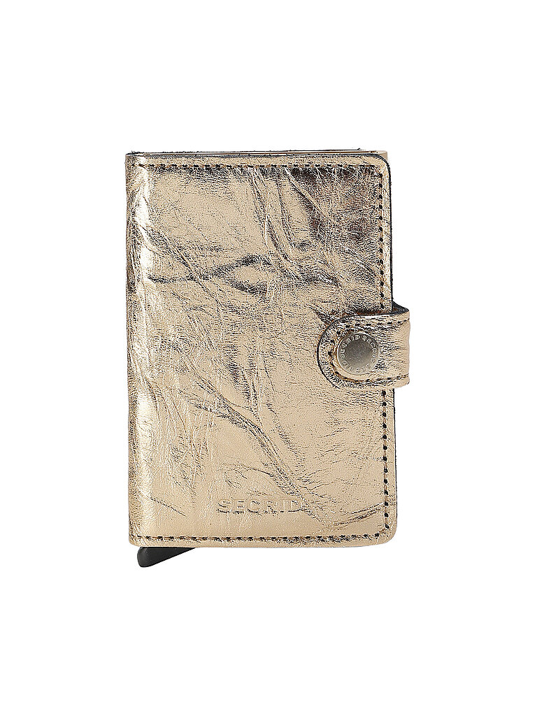 Geldbörse - Miniwallet Crunch gold gold damen