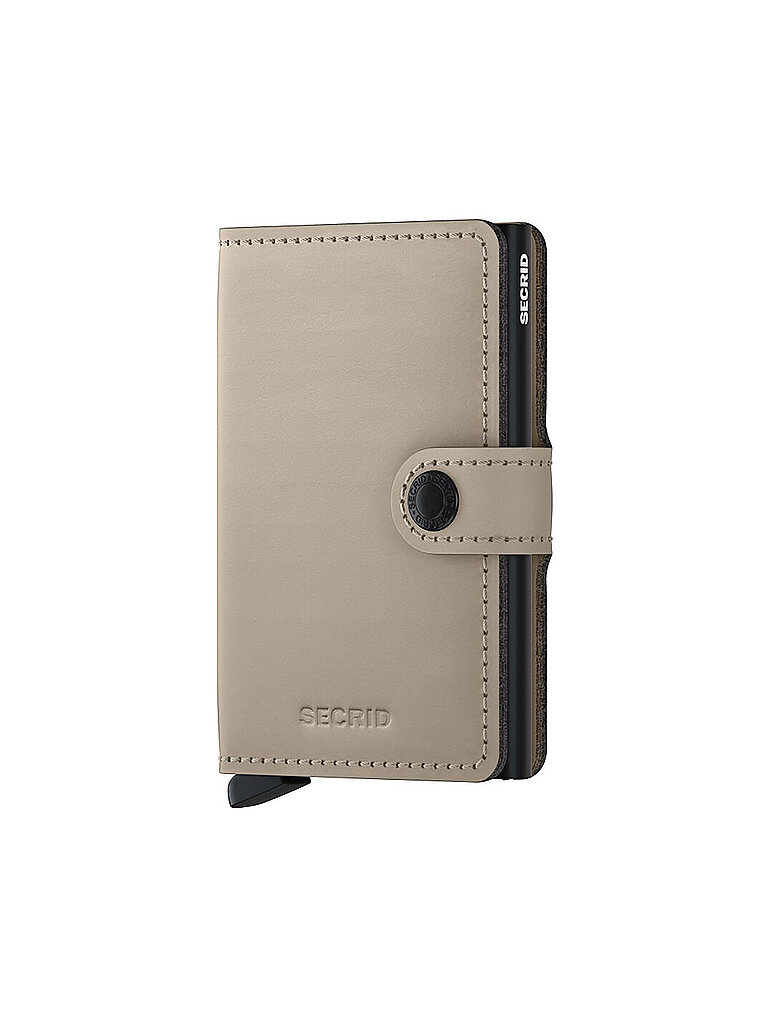 SECRID Geldbörse - Miniwallet Matte desert creme