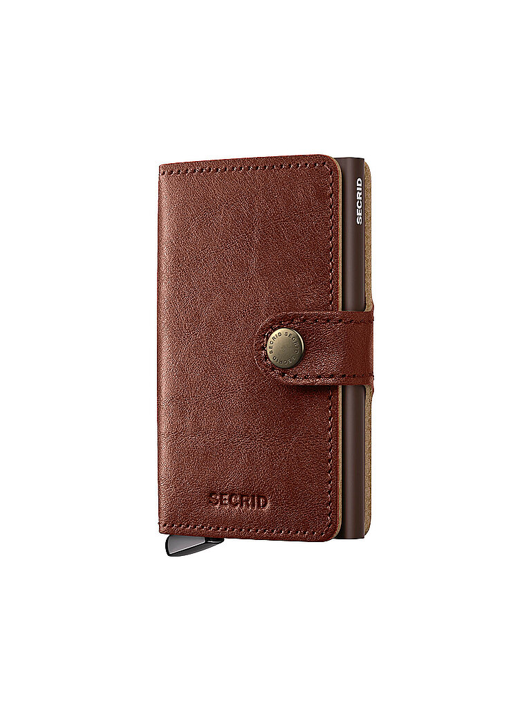 Geldbörse - Miniwallet Premium whisky braun damen