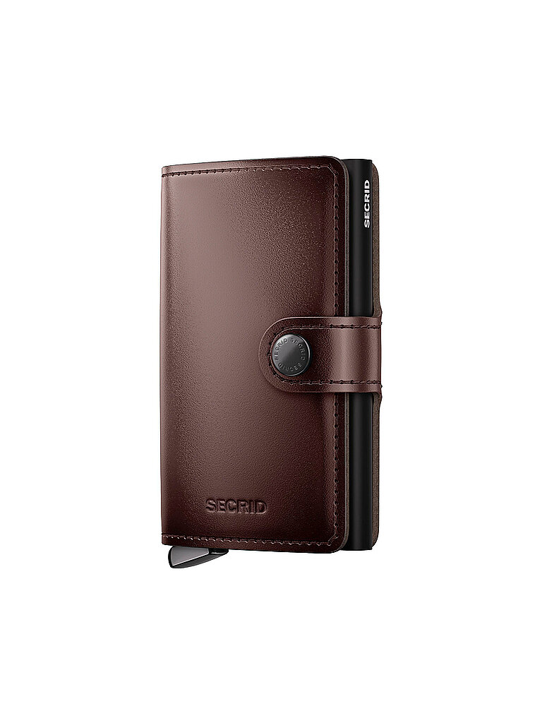 Geldbörse - Miniwallet Premium Dusk dark brown braun damen
