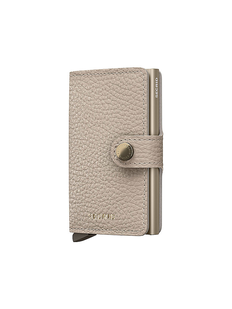 Geldbörse - Miniwallet Pebble latte creme damen