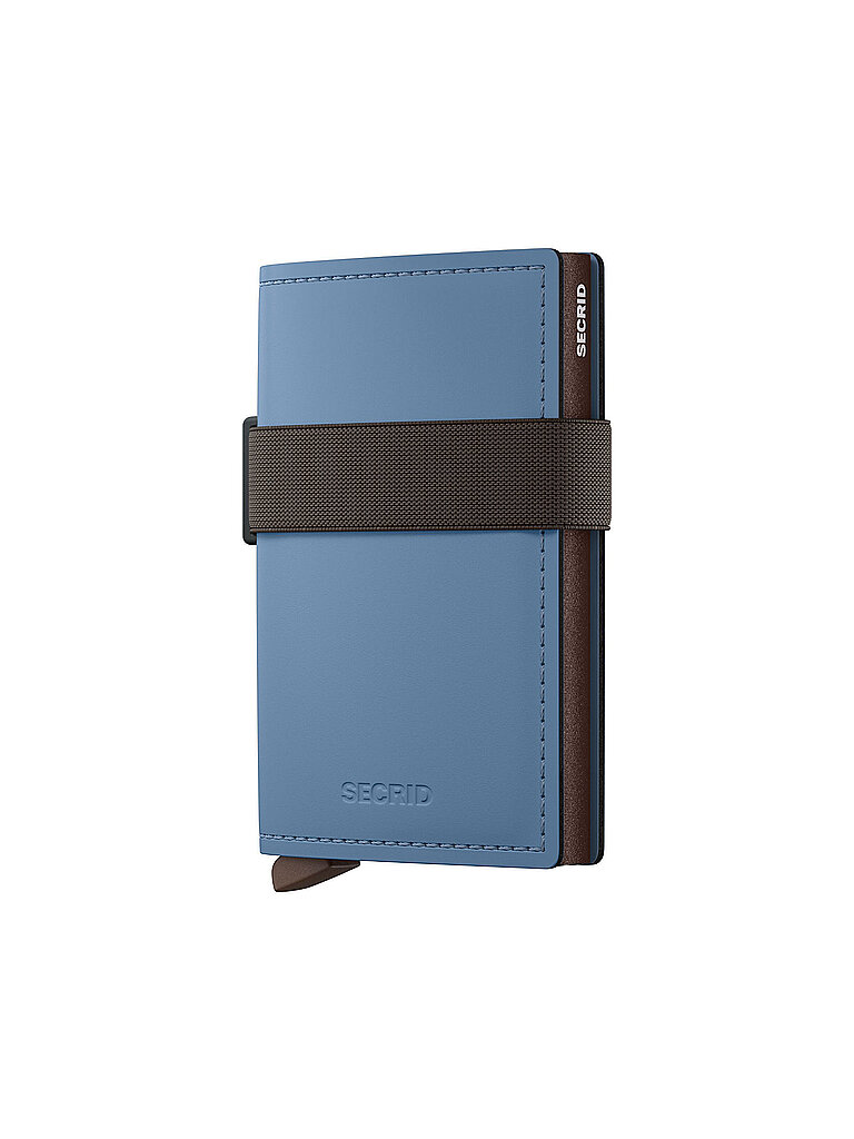 Geldbörse - Bandwallet Matte steel-blue blau damen