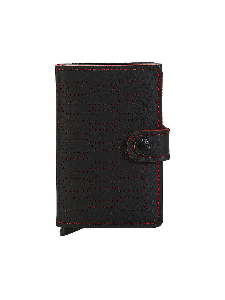 SECRID Geldbörse  - Miniwallet Fuel black-red schwarz