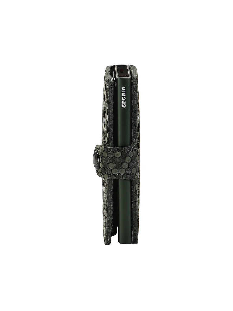 SECRID Geldbörse - Miniwallet Hexagon green verde