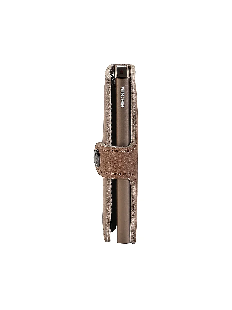 SECRID Geldbörse - Miniwallet Vintage taupe grau