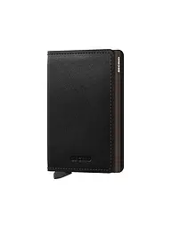 SECRID | Geldbörse  Slimwallet Original Slim Black -  Brown | Schwarz