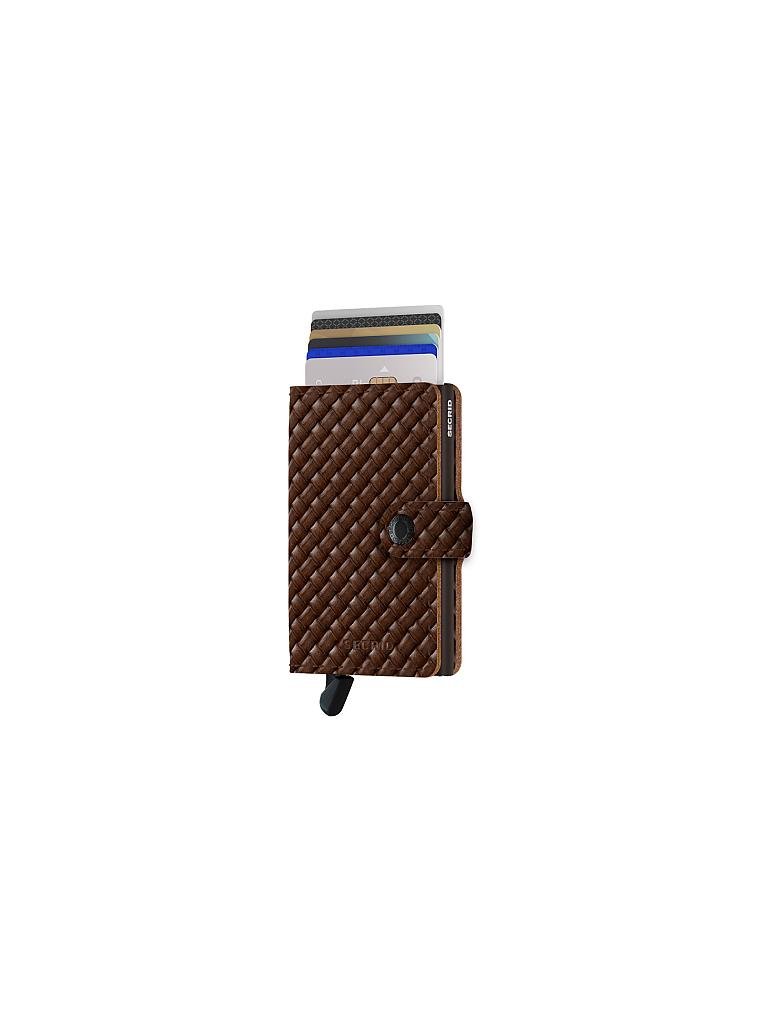 SECRID | Geldbörse - Miniwallet Basket Mini Brown | braun