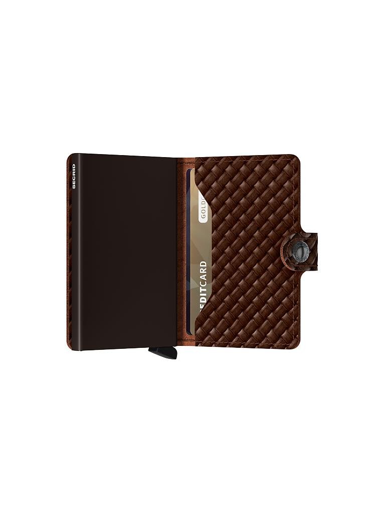 SECRID | Geldbörse - Miniwallet Basket Mini Brown | braun