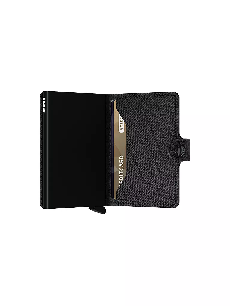 SECRID | Geldbörse - Miniwallet Carbon Black | schwarz