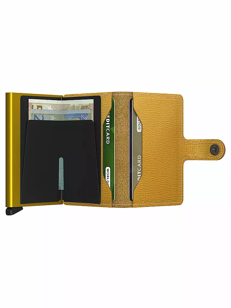 SECRID | Geldbörse - Miniwallet Crisple Mini Ochre | senf