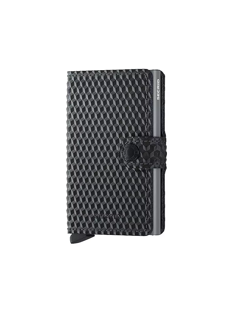 SECRID | Geldbörse - Miniwallet CUBIC | schwarz