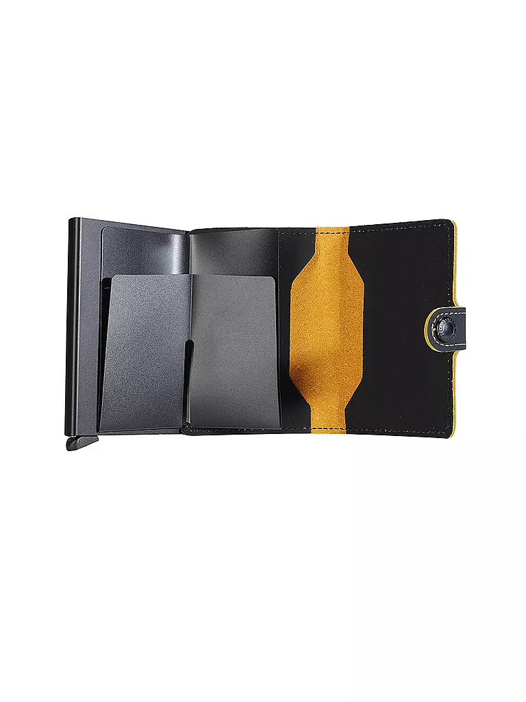 SECRID | Geldbörse - Miniwallet MATTE Mini black & ochre | braun