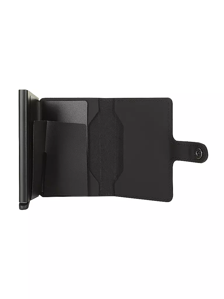 SECRID | Geldbörse - Miniwallet Matte Mini Black | schwarz