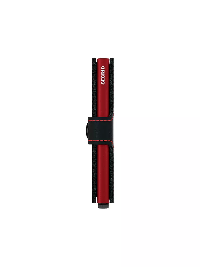 SECRID | Geldbörse - Miniwallet Matte mini Black/Red | schwarz