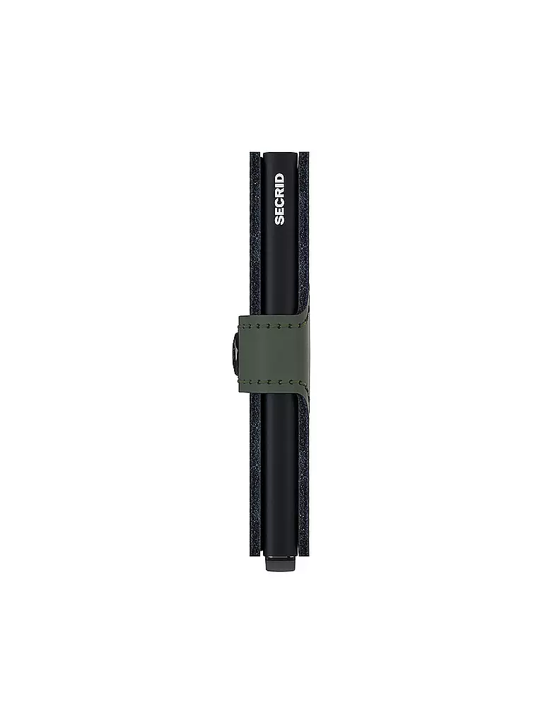 SECRID | Geldbörse - Miniwallet Matte Mini Green/Black | dunkelgrün