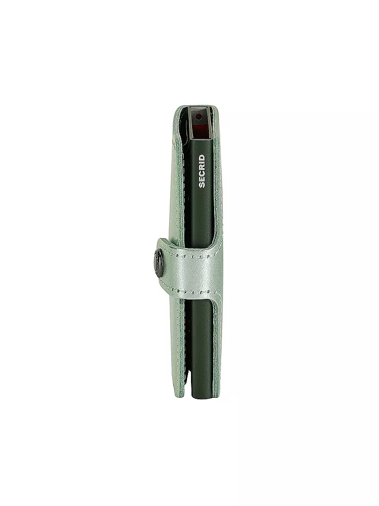 SECRID | Geldbörse - Miniwallet METALLIC green | grün