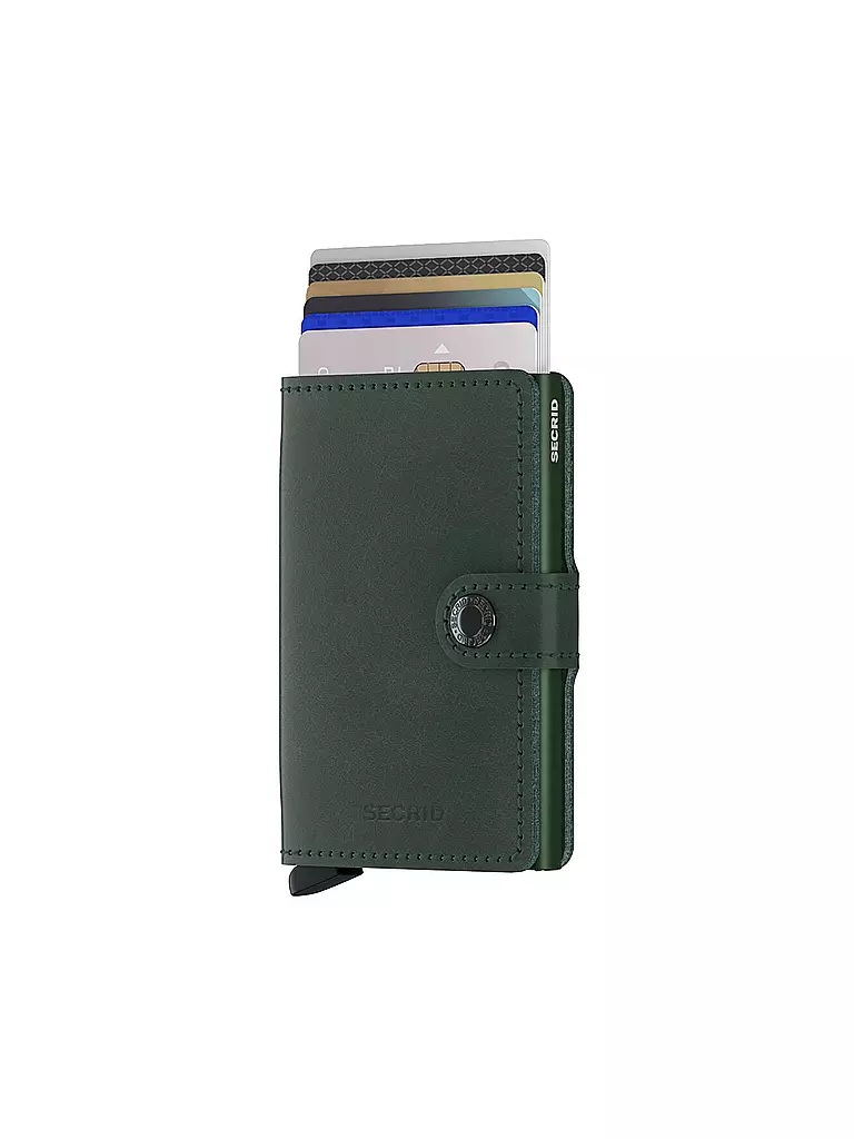 SECRID | Geldbörse - Miniwallet Original Mini Green | braun