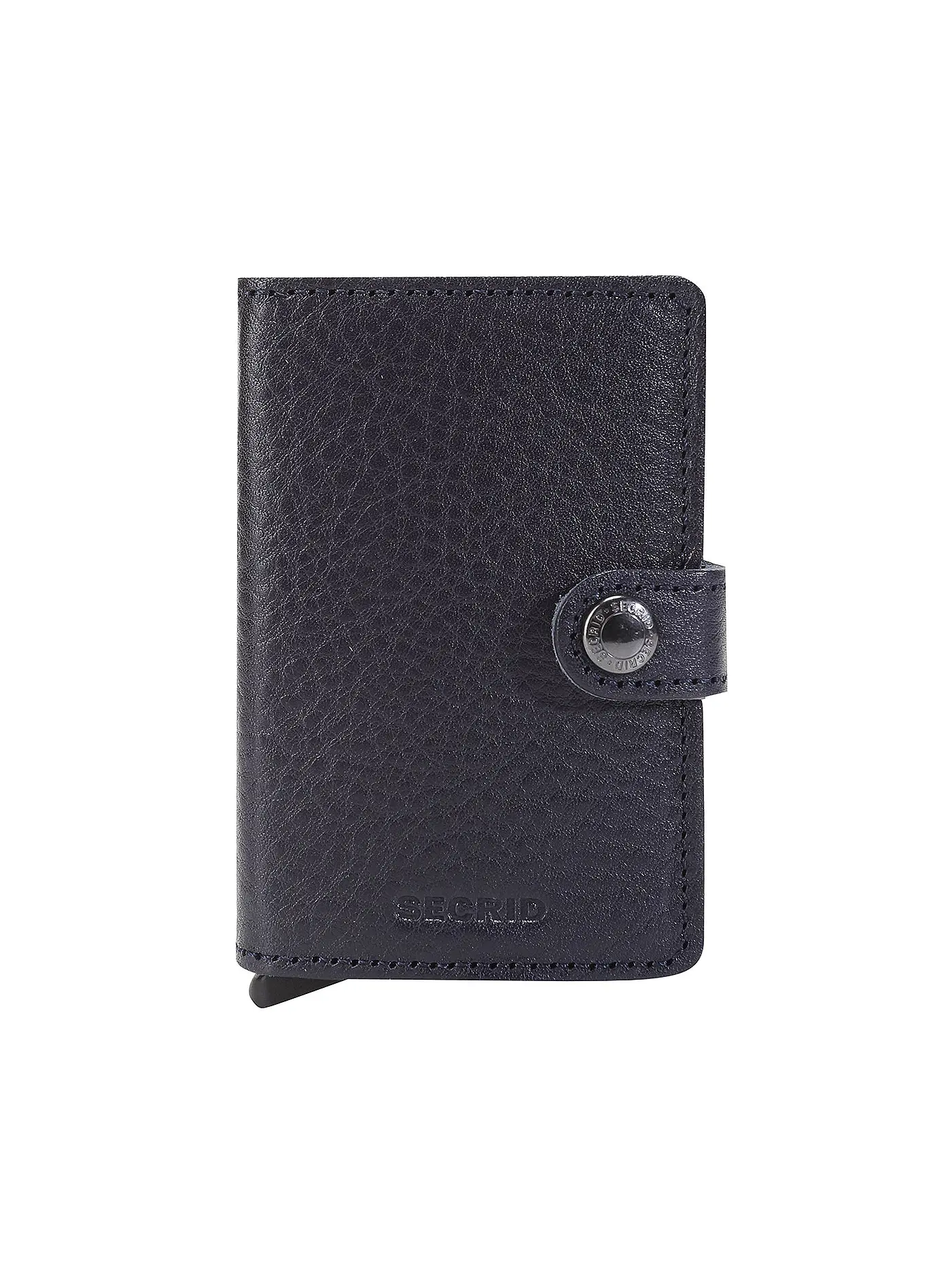 SECRID | Geldbörse - Miniwallet Vegetable Tanned Navy/Silver | blau