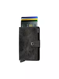 SECRID | Geldbörse - Miniwallet VINTAGE MINI orange | schwarz