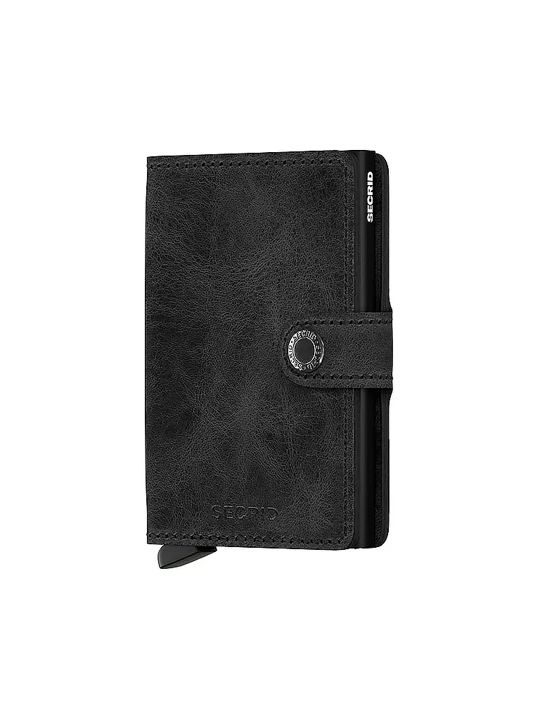 SECRID | Geldbörse - Miniwallet Vintage Mini Black | schwarz