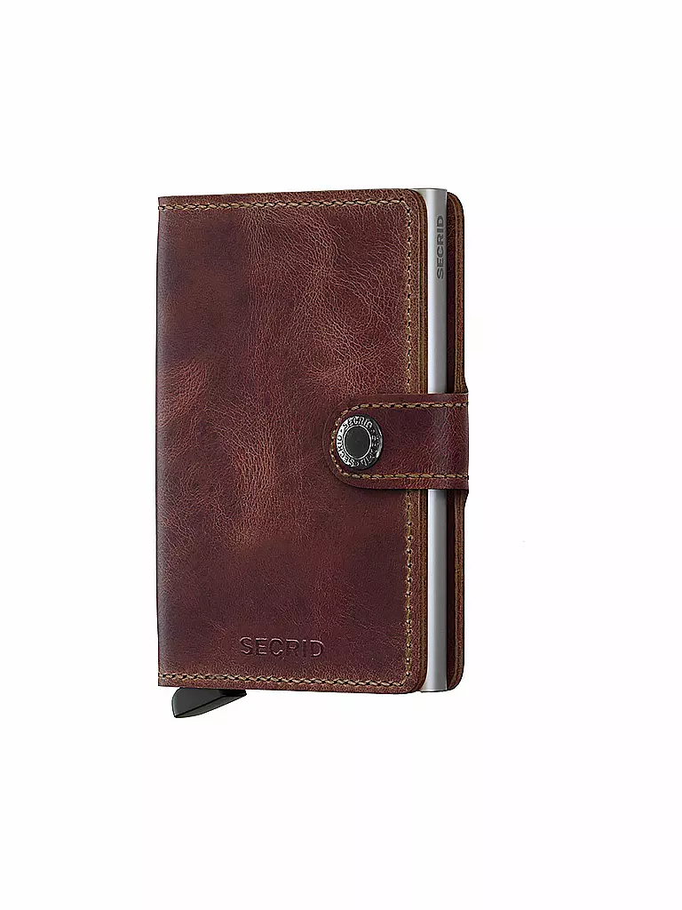 SECRID | Geldbörse - Miniwallet Vintage Mini Brown | braun