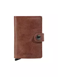 SECRID | Geldbörse - Miniwallet VINTAGE MINI orange | camel