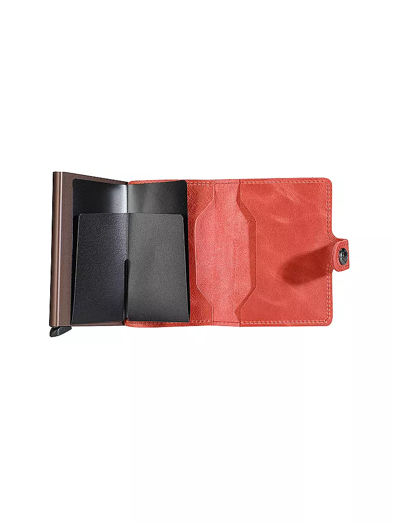 SECRID | Geldbörse - Miniwallet VINTAGE MINI orange | camel
