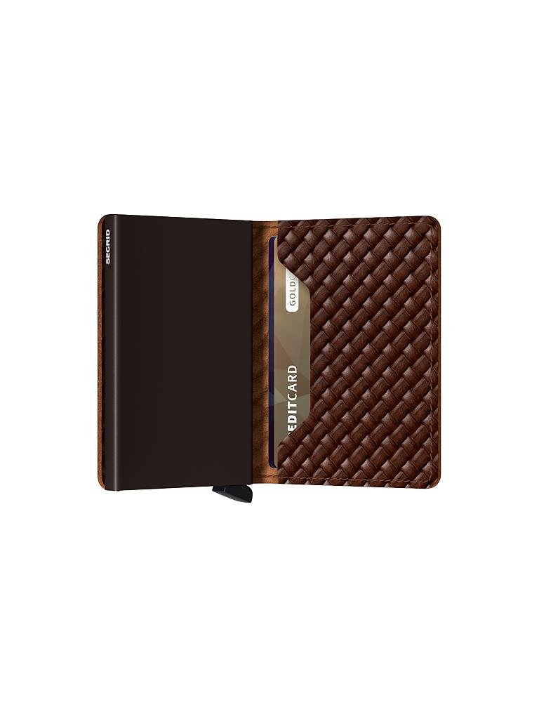 SECRID | Geldbörse - Slimwallet Basket Slim Brown | braun