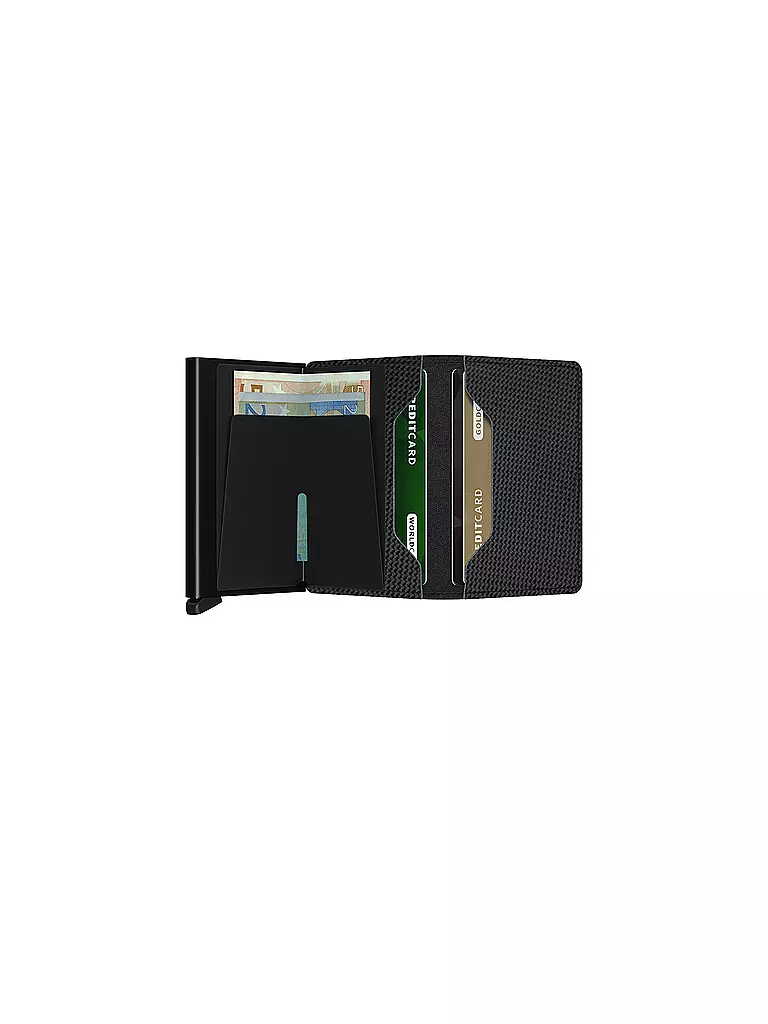 SECRID | Geldbörse - Slimwallet Carbon Black | schwarz