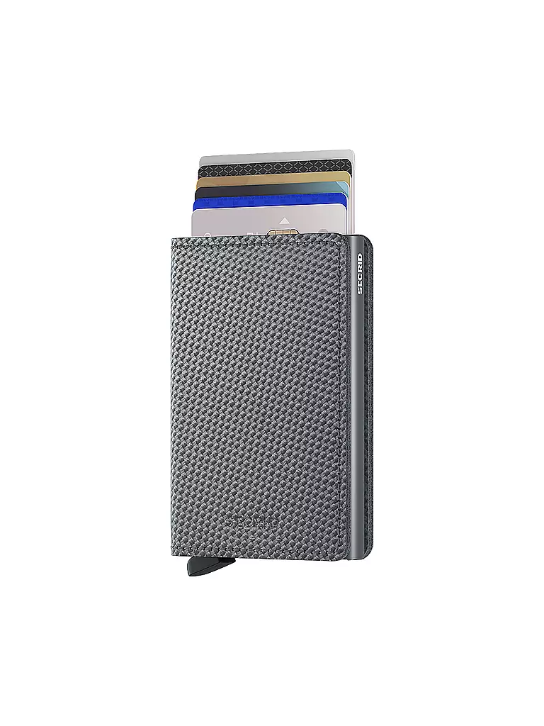 SECRID | Geldbörse - Slimwallet Carbon Cool Grey | grau