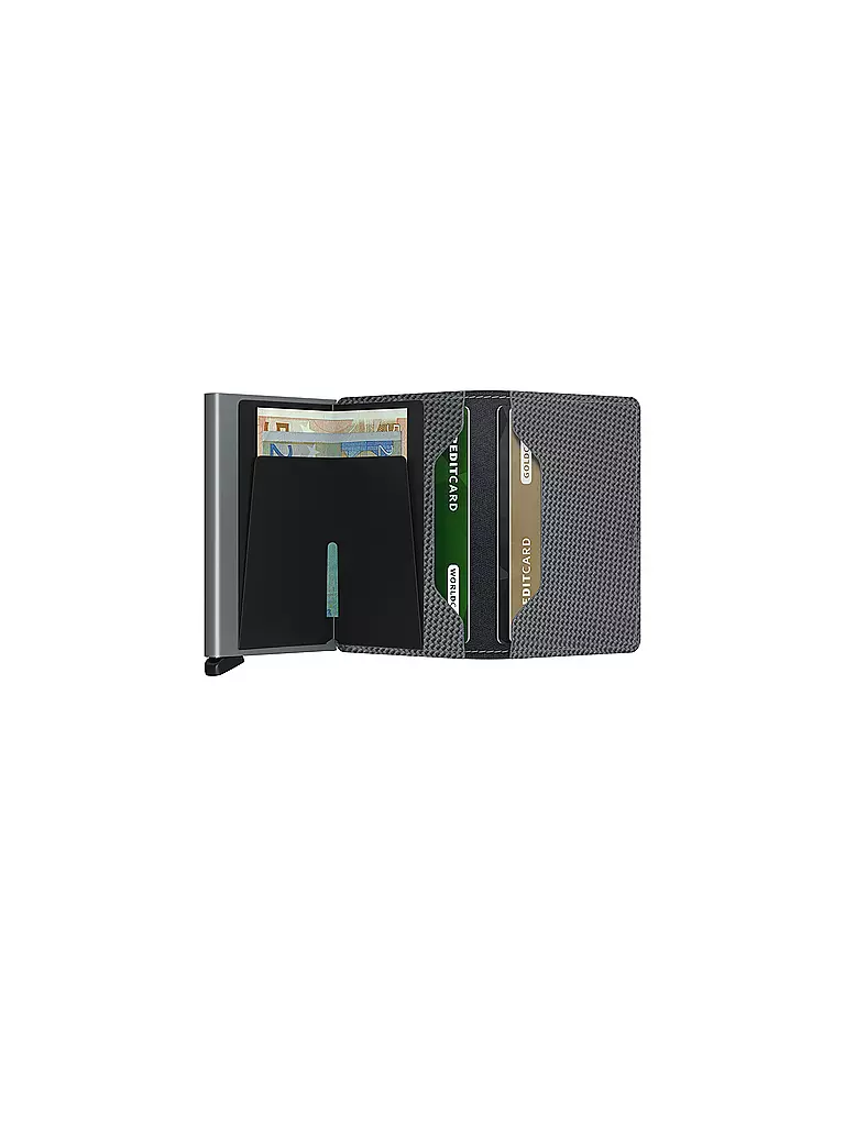 SECRID | Geldbörse - Slimwallet Carbon Cool Grey | grau