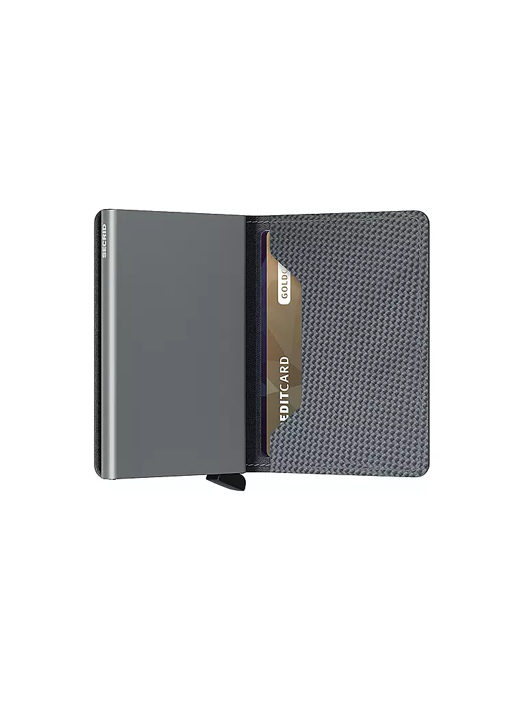 SECRID | Geldbörse - Slimwallet Carbon Cool Grey | grau