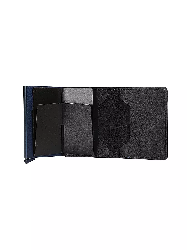 SECRID | Geldbörse - Slimwallet Original Slim Black Navy | braun