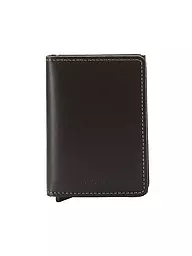 SECRID | Geldbörse - Slimwallet Original Slim Black | braun