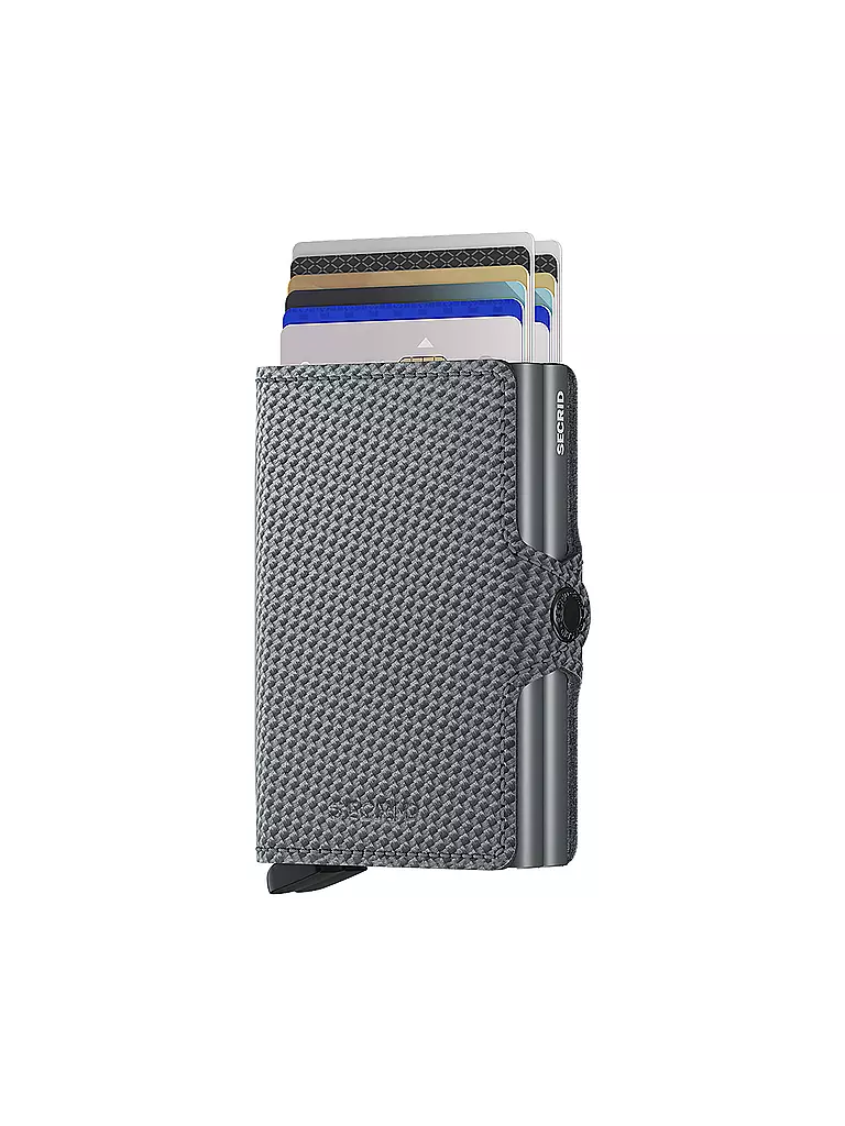 SECRID | Geldbörse - Twinwallet Carbon Cool Grey | grau