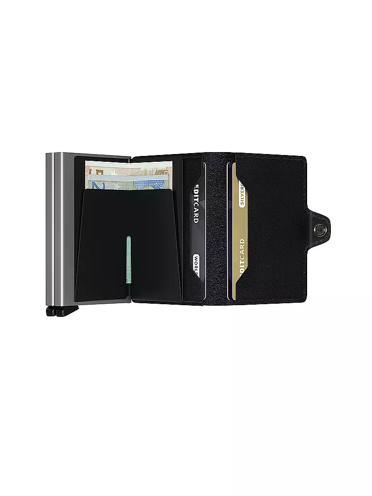 SECRID | Geldbörse - Twinwallet Original Twin Black | schwarz