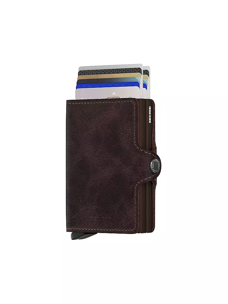 SECRID | Geldbörse - Twinwallet Vintage Twin Chocolate | braun
