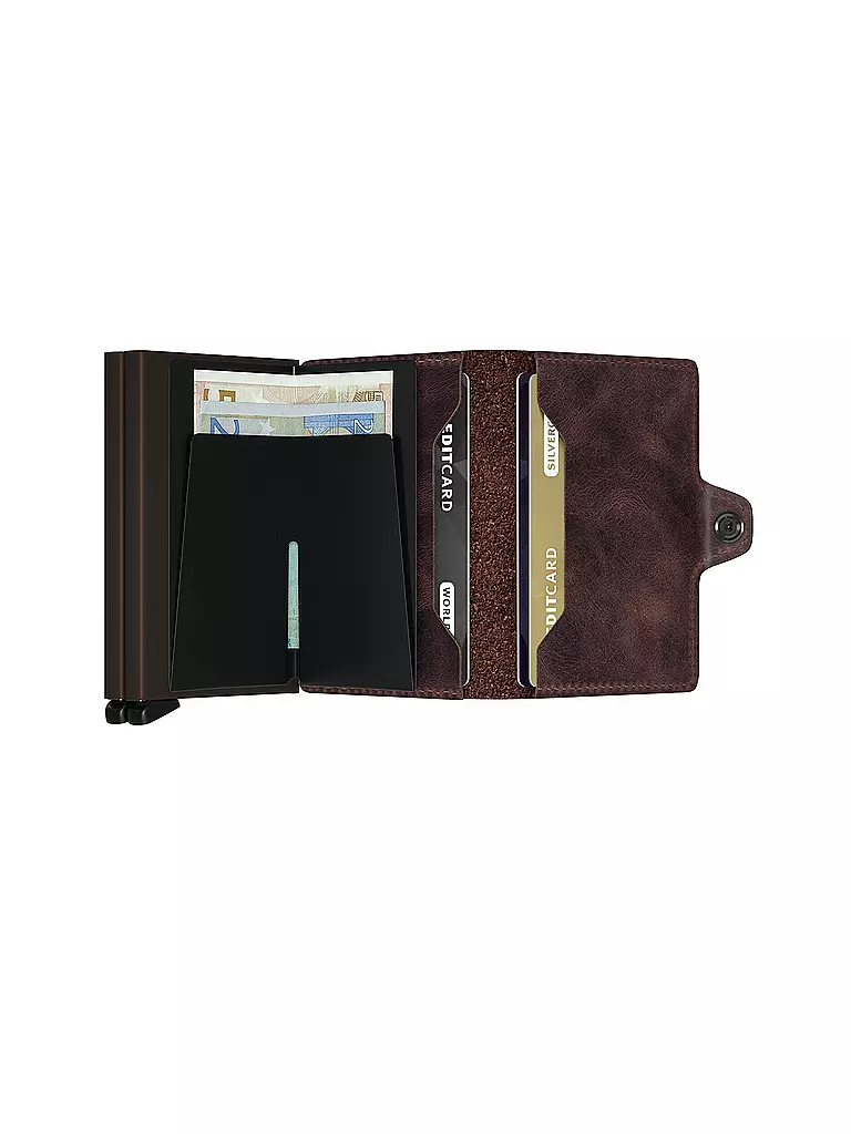 SECRID | Geldbörse - Twinwallet Vintage Twin Chocolate | braun