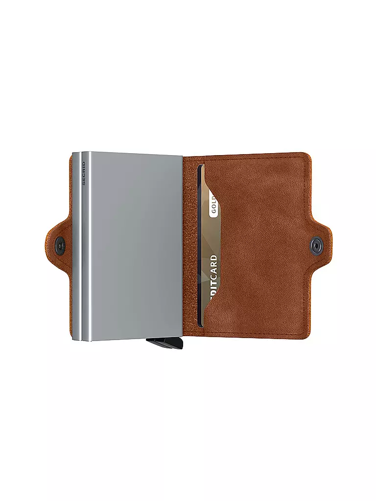SECRID | Geldbörse - Twinwallet VINTAGE | hellbraun