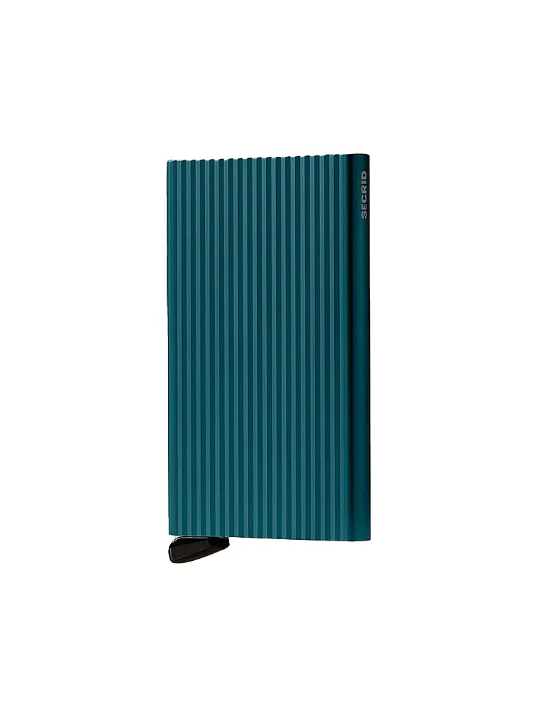 SECRID | Geldbörse PREMIUM CARDPROTECTOR + FLUTED Teal | petrol