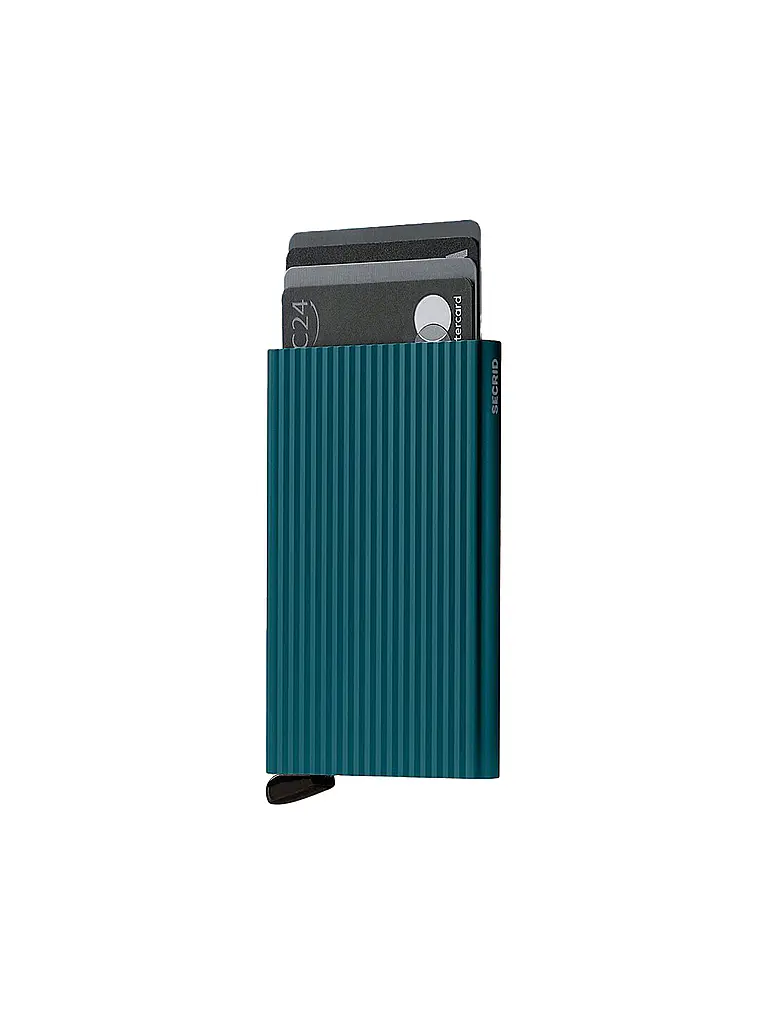 SECRID | Geldbörse PREMIUM CARDPROTECTOR + FLUTED Teal | petrol