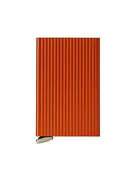 SECRID | Geldbörse PREMIUM CARDPROTECTOR + FLUTED Teal | Orange