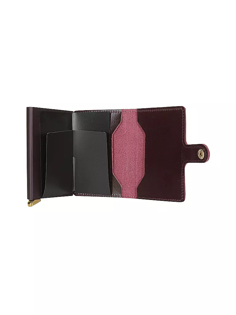 SECRID | Geldbörse PREMIUM MINIWALLET DUSK Bordeaux | dunkelrot