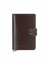 SECRID | Geldbörse PREMIUM MINIWALLET DUSK Bordeaux | braun