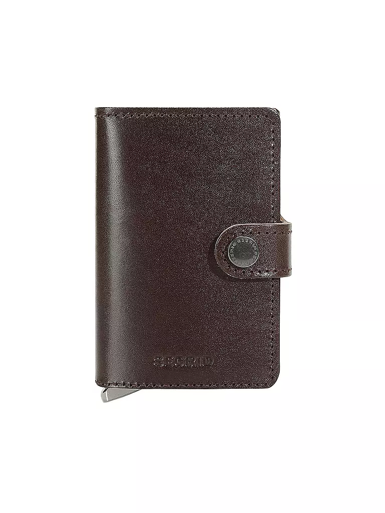 SECRID | Geldbörse PREMIUM MINIWALLET DUSK Dark Brown | braun