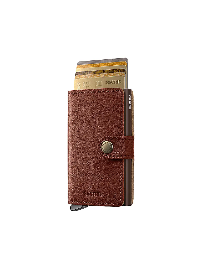 SECRID | Geldbörse PREMIUM MINIWALLET Whisky | 